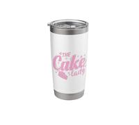 The Cake Lady Pie Baking Pastry Shop Stainless Steel Insulated Tumbler