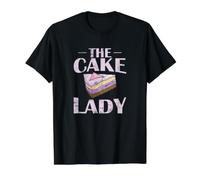 The Cake Lady Sweet Masterpieces Value Graphic T-Shirt, Men, Black, S