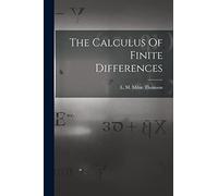 The Calculus Of Finite Differences