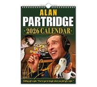 The Calendar King // Alan Partridge - A4 Size 2026 Wall Calendar