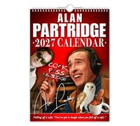 The Calendar King // Alan Partridge - A4 Size 2026 Wall Calendar // Novelty Gift/Secret Santa/Office Gift/Quirky/Birthday Present/Gift for her/Gift for him/Present/Family Calendar