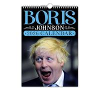 The Calendar King - Boris Johnson 2026 Wall Calendar - A4 size (210mm x 297mm) Funny/Quirky/Christmas/Birthday/Gift Idea/Present/Novelty/Humour/Secret Santa/Office Gift