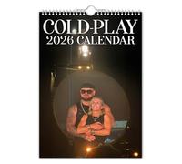 The Calendar King // Cold-Play - 2026 Wall Calendar (Full Colour, A4 Size)
