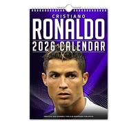 The Calendar King // Cristiano Ronaldo - 2026 Wall Calendar (Full Colour, A4 Size)