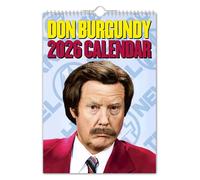 The Calendar King // Don Burgundy - 2026 Wall Calendar (Full Colour, A4 Size)