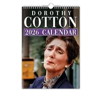 The Calendar King // Dot Cotton - A4 Size 2026 Wall Calendar