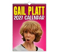 The Calendar King // Gail Platt - 2027 Wall Calendar (Full Colour, A3 Size)