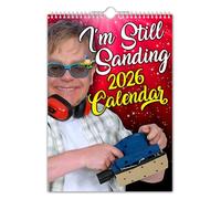 The Calendar King // I'm Still Sanding - Elton John - 2026 Wall Calendar (Full Colour, A4 Size)
