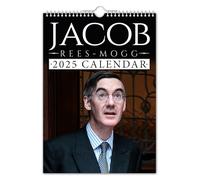 The Calendar King // Jacob Rees-Mogg - A4 Size 2026 Wall Calendar