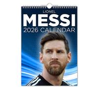 The Calendar King // Lionel Messi - 2026 Wall Calendar // Football // Soccer // (Full Colour, A4 Size)