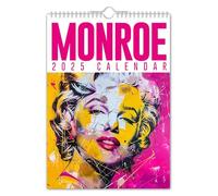 The Calendar King // Marilyn Monroe - ART - A4 Size 2026 Wall Calendar - CREATIVE CONCEPT