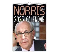 The Calendar King // Norris Cole - 2025 Wall Calendar // Funny/Quirky/Christmas/Birthday/Gift Idea/Present/Novelty/Humour/Secret Santa