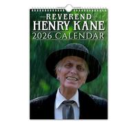 The Calendar King // Reverend Henry Kane/Poltergeist - A4 Size 2026 Wall Calendar /