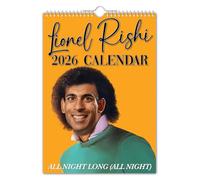 The Calendar King - Rishi Sunak - 2026 Wall Calendar A4 Wall Calendar // Funny/Quirky/Christmas/Birthday/Gift Idea/Present/Novelty/Humour/Secret Santa