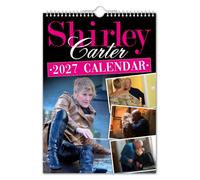 The Calendar King // Shirley Carter - A4 Size 2027 Wall Calendar