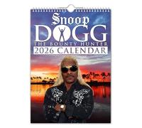 The Calendar King // Snoop Dog The Bounty Hunter - 2026 Wall Calendar (Full Colour, A4 Size)