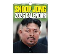 The Calendar King // Snoop Jong - 2026 Wall Calendar (Full Colour, A4 Size)