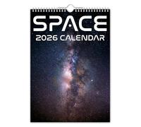 The Calendar King // Space - Solar System - 2026 Wall Calendar (Full Colour, A3 Size)