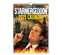 The Calendar King // Starmergeddon/Starmer - 2026 Wall Calendar // Funny/Quirky/Christmas/Birthday/Gift Idea/Present/Novelty/Humour/Secret Santa/Year Planner/Office Gift (Full Colour, A4 Size)