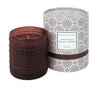 The Cali Collection Scented Candle, Winter Berries, Cinnamon & Nutmeg, Soy Wax, 10oz/ 280g Large Glass Jar, Long Burning, Luxury Gift for Women, Christmas, Home