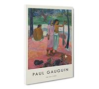 The Call By Paul Gauguin Canvas Print | Gallery Wrapped 30mm Frame Wall Art | 30x20 inches | Ready to Hang | Impressionist Picture | Living Room Bedroom Lounge Office