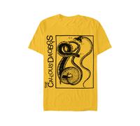 The Callous Daoboys - Snake Gold - T-Shirt - yellow - XXL - 100% Cotton,Jersey XXL