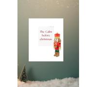 The Calm before Christmas: Colouring book