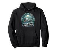 The Calm Behind the Classroom Paraprofessional School Humor Pullover Hoodie