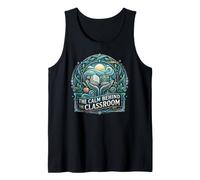 The Calm Behind the Classroom Paraprofessional School Humor Tank Top