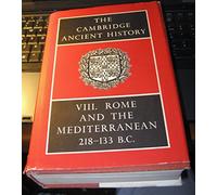 The Cambridge Ancient History: Volume 8, Rome and Mediterranean