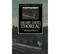 The Cambridge Companion to Henry David Thoreau (Cambridge Companions to Literature)