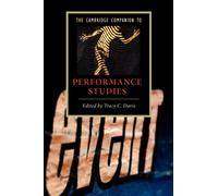 The Cambridge Companion to Performance Studies