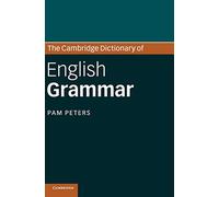 Cambridge Dictionary of English Grammar by Pam Peters 9780521863193 | Brand New