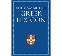 The Cambridge Greek Lexicon 2 Volume Hardback Set | Hardback