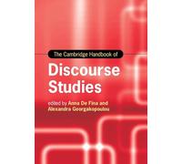 The Cambridge Handbook of Discourse Studies