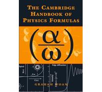 The Cambridge Handbook of Physics Formulas – Cambridge University Press