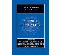 The Cambridge History of French Literature