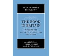 The Cambridge History of the Book in Britain