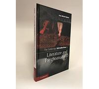 The Cambridge Introduction to Literature and Psychoanalysis