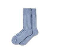 The Cambridge Sock Company 90% Alpaca Socks Women & Men - Alpaca Wool Socks Women - Alpaca Socks for Men - Soft Bed Socks for Comfort & Warmth - Alpaca Wool Socks Ladies - Harebell - Large (UK 11-13)
