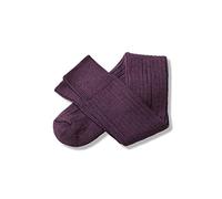 The Cambridge Sock Company Alpaca Socks Men Women Luxurious Comfortable Soft Warm Knee-length Welly Festival Walking Outdoor Pursuits Country Socks - Plum - Large