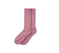 The Cambridge Sock Company Alpaca Socks Men Women Short Ribbed Luxurious Comfortable Soft Walking Gardening House Autumn Winter Socks - Bouquet - Medium