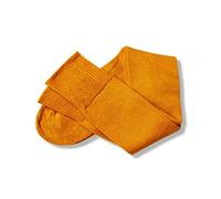 The Cambridge Sock Company Compression, Tighter Socks, Fashionable Thinner Mohair Boot Socks Men Women for Travel or Everyday Wear (Old Gold, Small)