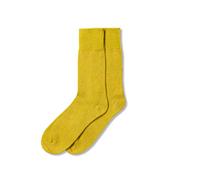 The Cambridge Sock Company Everyday 55% Alpaca Socks Men Women Summer Lightweight Breathable Cool Fresh Socks - Mustard - Small