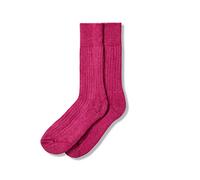 The Cambridge Sock Company - Knitted Mohair Socks Thick Winter Socks - Walking Socks - Hiking Socks Men & Women - Comfort Warm Socks - Clematis - X-Small (2.5-3.5)