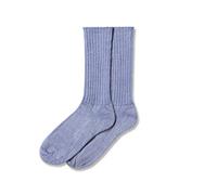 The Cambridge Sock Company Mohair Socks - Loose Top Socks Non Elastic Socks for Men Women Soft Top Socks for Swollen Feet and Ankles Loose Socks for Circulation - Harebell - Small (UK 4-7)
