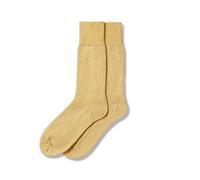 The Cambridge Sock Company Mohair Socks Men Women Breathable Lightweight Cool Fresh Everyday Summer Socks - Maize - Large
