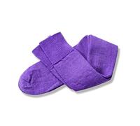 The Cambridge Sock Company Mohair Socks Men Women Thin Over the Knee Horseriding Wellies Festival Tighter Boots Luxurious Comfortable Soft Socks - Violet - Medium