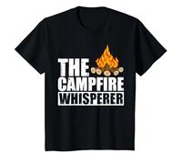 The Campfire Whisperer T-Shirt, Youth, Black, 3T