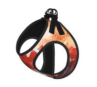 The Canadian Flag Dog Harness - Equipped with Reflective Straps and Quick Release Buckles - Suitable for Small Cats and Dogs